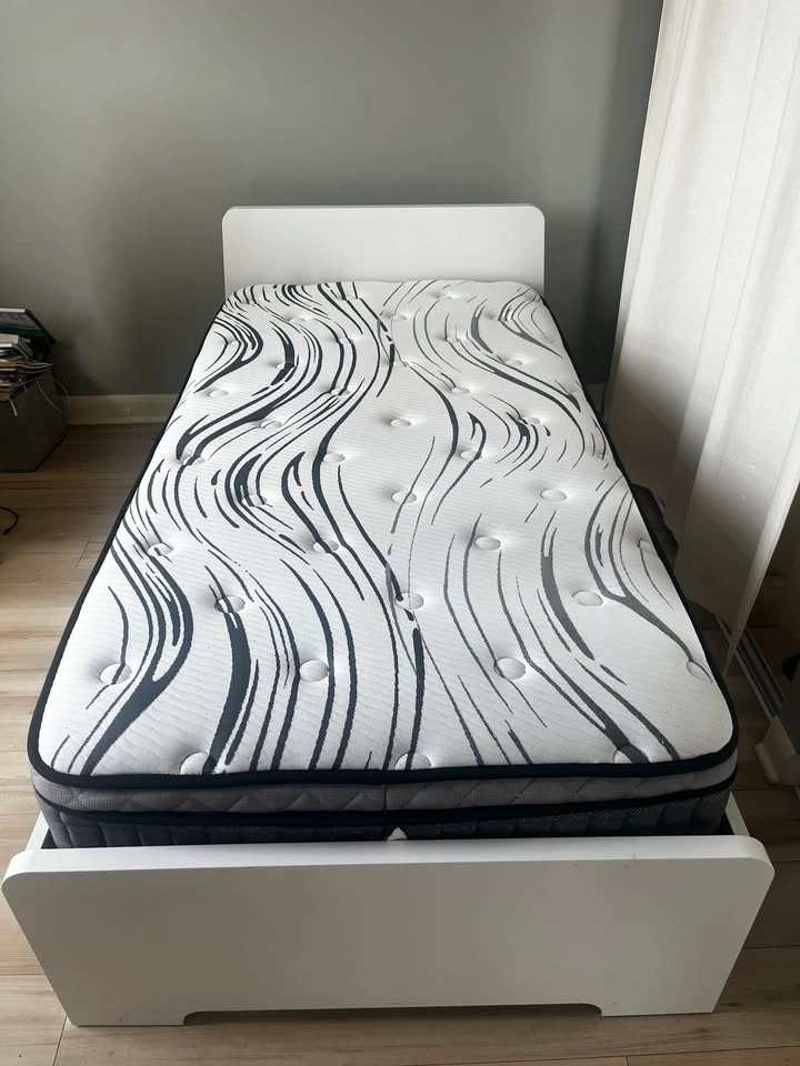 IKEA ASKVOLL Twin Bed Frame - White - photo 2