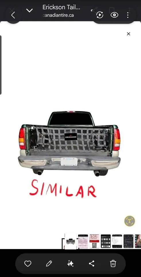 Erickson Truck Tailgate Net - photo 2