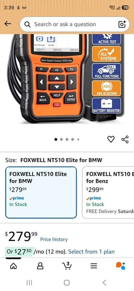 Foxwell NT510 Elite Multi-System Scanner - photo 4