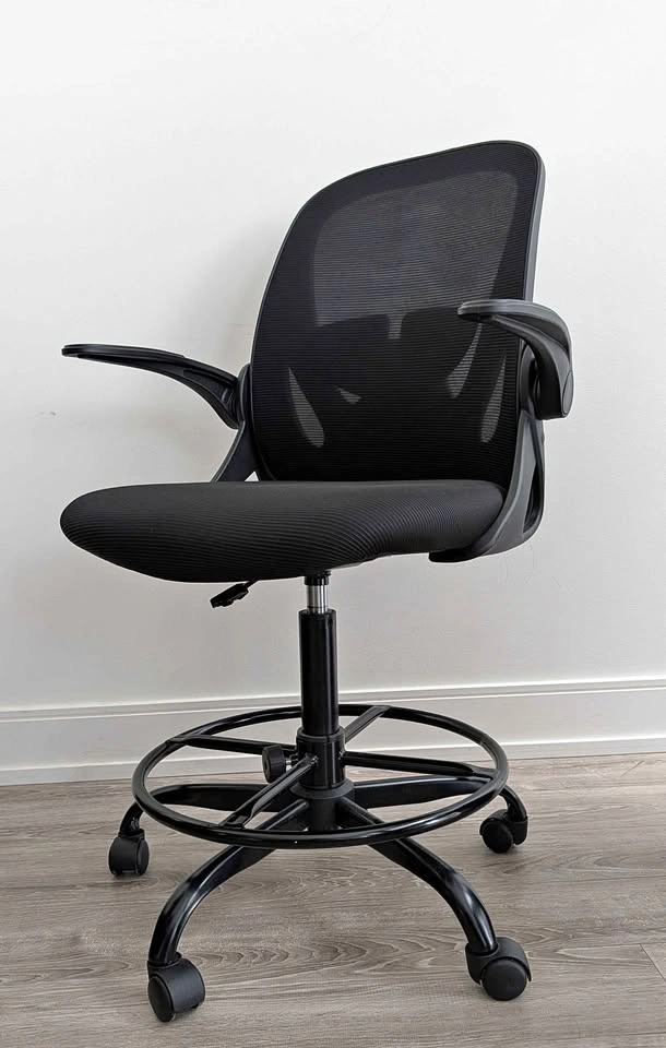 Mesh Office Chair with Footrest