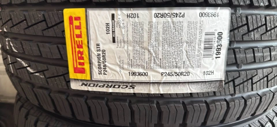 Pirelli Scorpion STR P245/50R20 All Season Tires - photo 4
