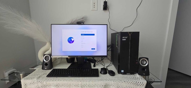Desktop PC Bundle: Intel i5, 24" 100Hz MSI Monitor