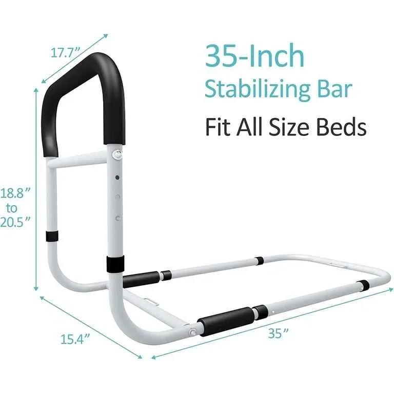 KingPavonini Bedside Rail Safety Handle, 400lbs - photo 3