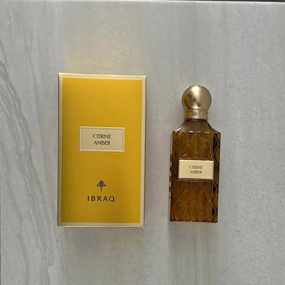 IBRAQ Citrine Amber Perfume