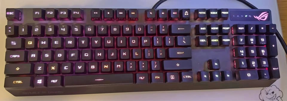 ASUS ROG Strix Scope RX RGB Gaming Keyboard - RX Red Switch