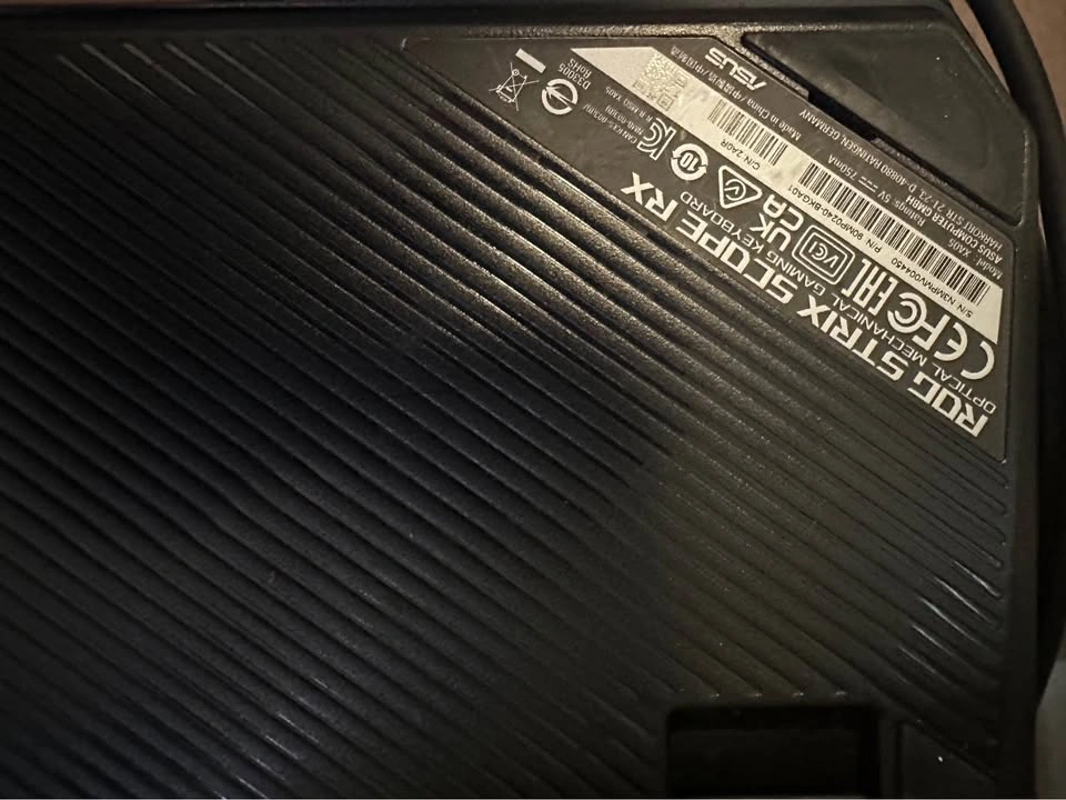 ASUS ROG Strix Scope RX RGB Gaming Keyboard - RX Red Switch - photo 3