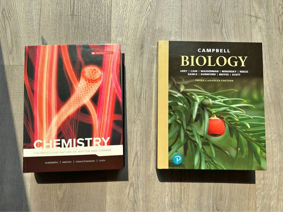 University of Alberta Textbooks – Campbell Biology & Chemistry