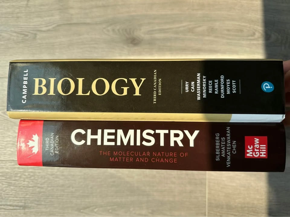 University of Alberta Textbooks – Campbell Biology & Chemistry - photo 2