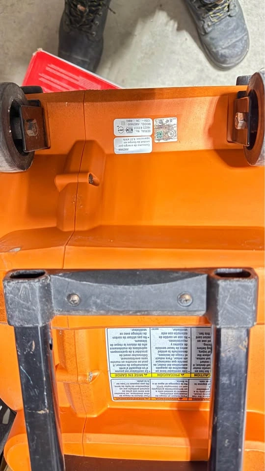 RIDGID Air Mover 1625 CFM Portable Floor Dryer & Blower Fan - photo 2