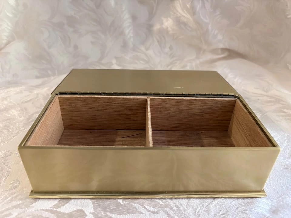 Vintage Brass Award Valet Box - photo 4