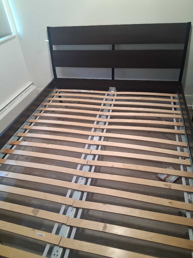 Ikea queen bed, dresser, nightstand - photo 2