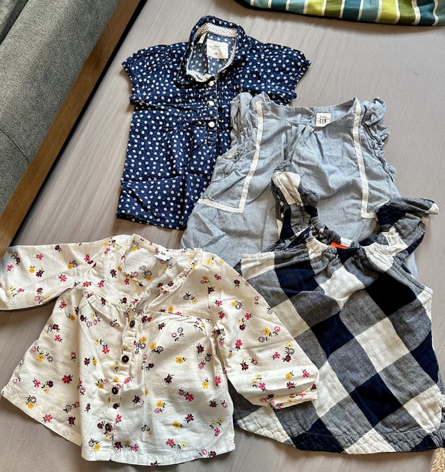 Infant/Toddler Shirts sz 6mo to 3years (gap, old navy)