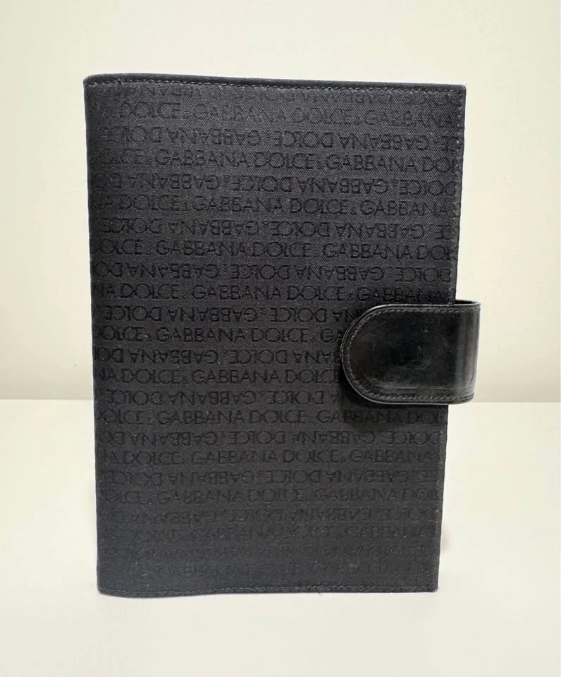 Authentic Dolce & Gabbana Logo Jacquard Personal Organizer - photo 2