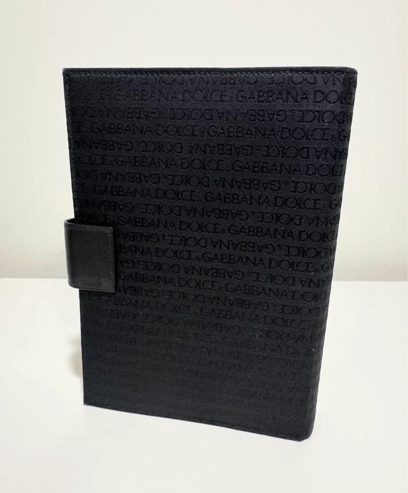 Authentic Dolce & Gabbana Logo Jacquard Personal Organizer - photo 4