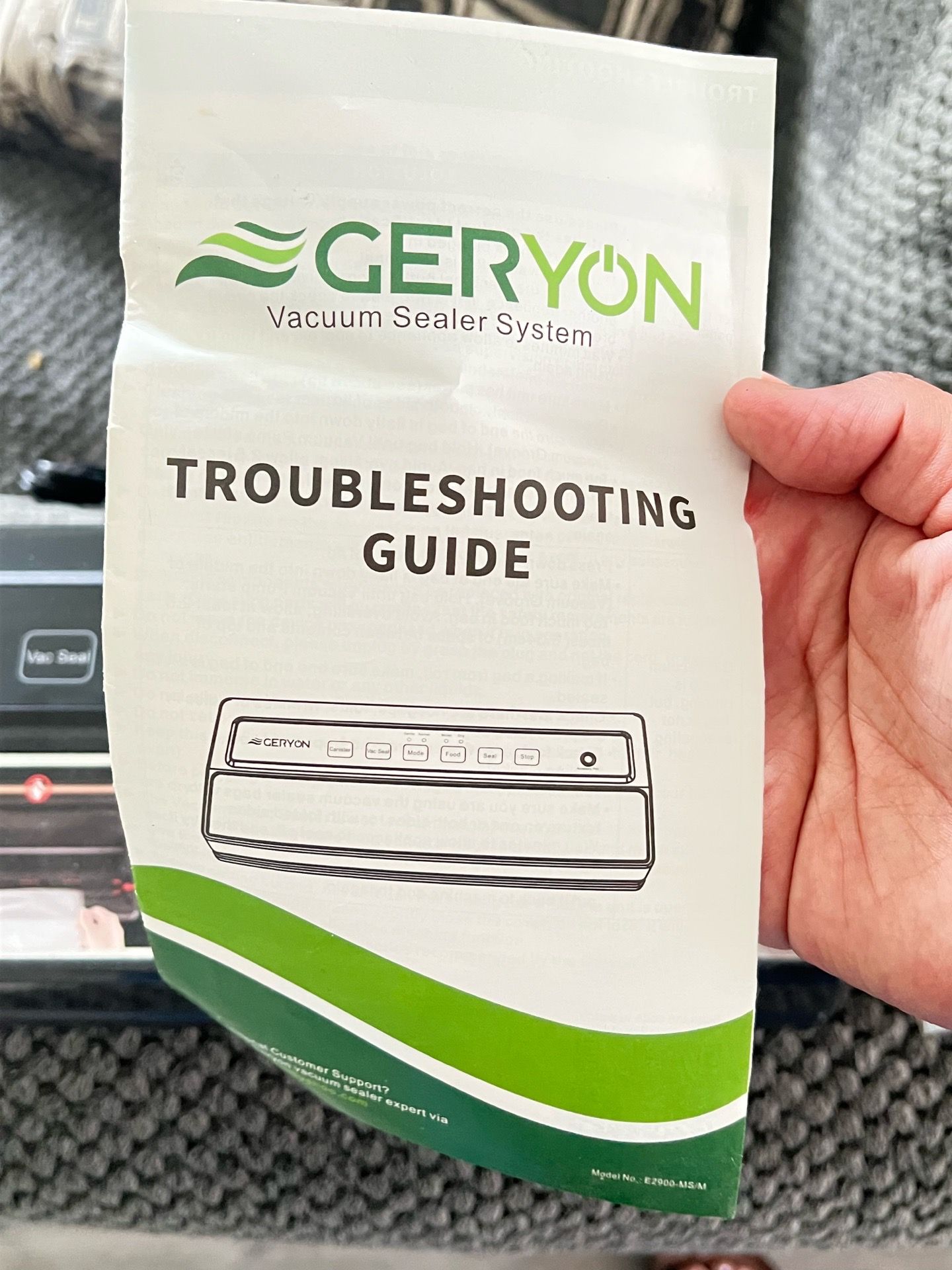 GERYON Vacuum Sealer - photo 2