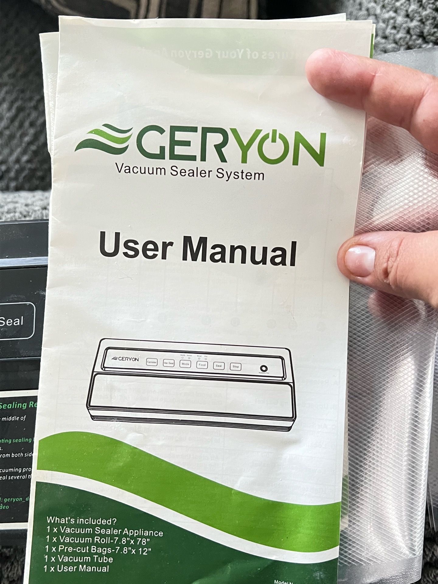 GERYON Vacuum Sealer - photo 3