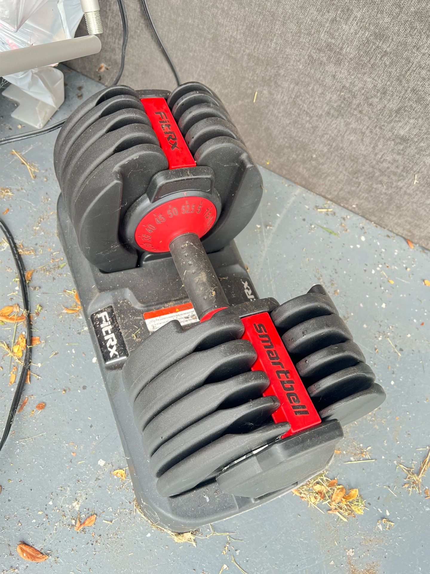 2 Sets Of FitRx Adjustable Dumbbells - photo 3