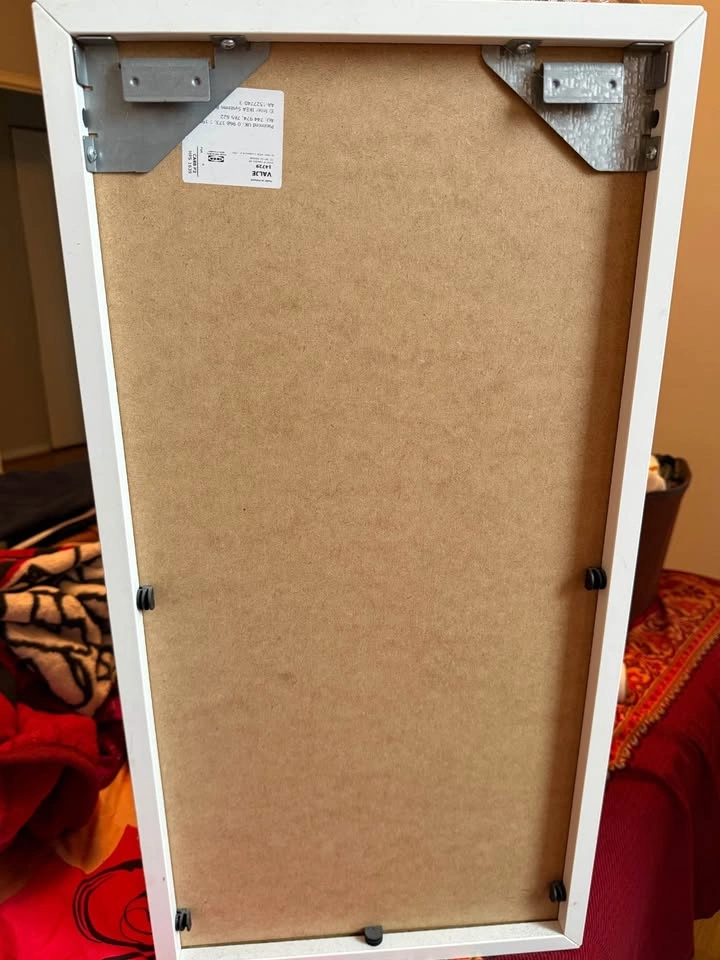 Pair of IKEA White Wall Shelves + Mounting Rails - photo 2
