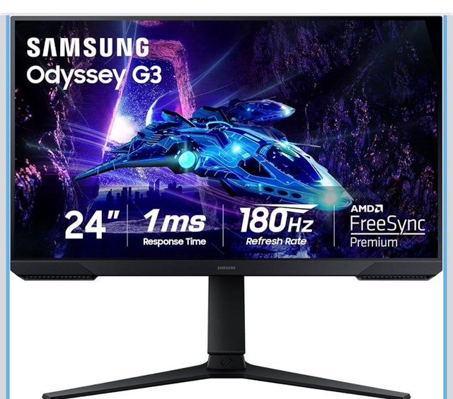PS4 SLIM 1TB & SAMSUNG ODESSEY G3
