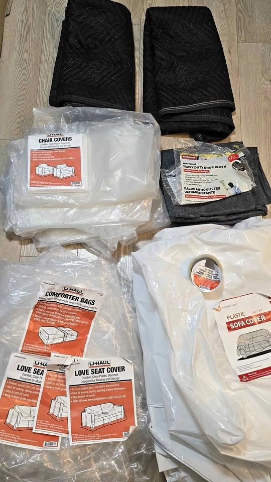 U-Haul and Kingplast Moving Supplies Bundle