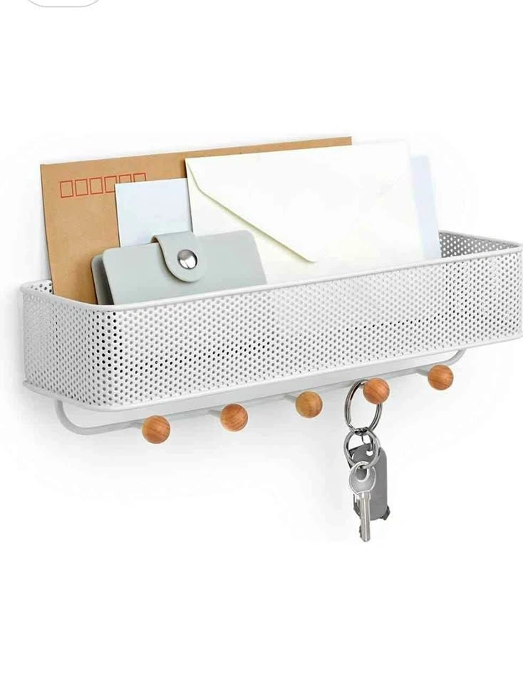 Umbra Wall-Mounted Mail Organizer and Key Holder