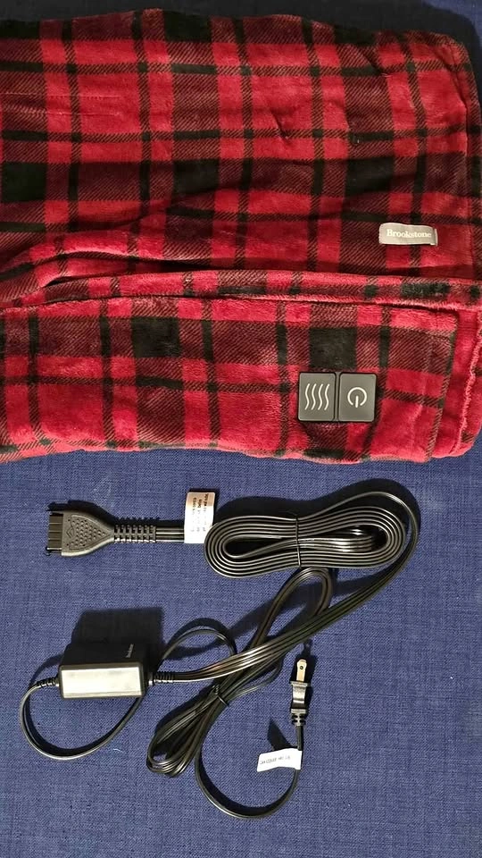 Brookstone Heated Throw