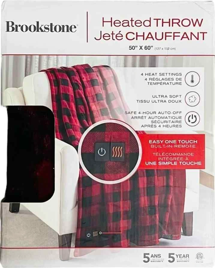 Brookstone Heated Throw - photo 2