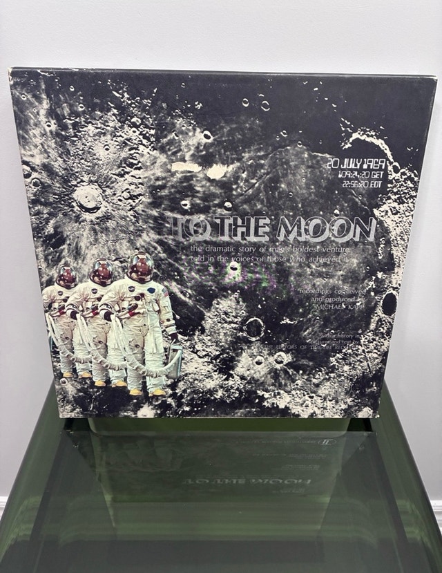 Vintage Apollo Space Vinyl Record Set