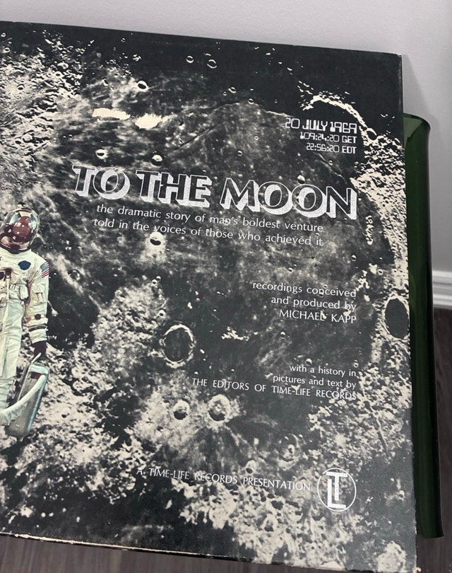 Vintage Apollo Space Vinyl Record Set - photo 2