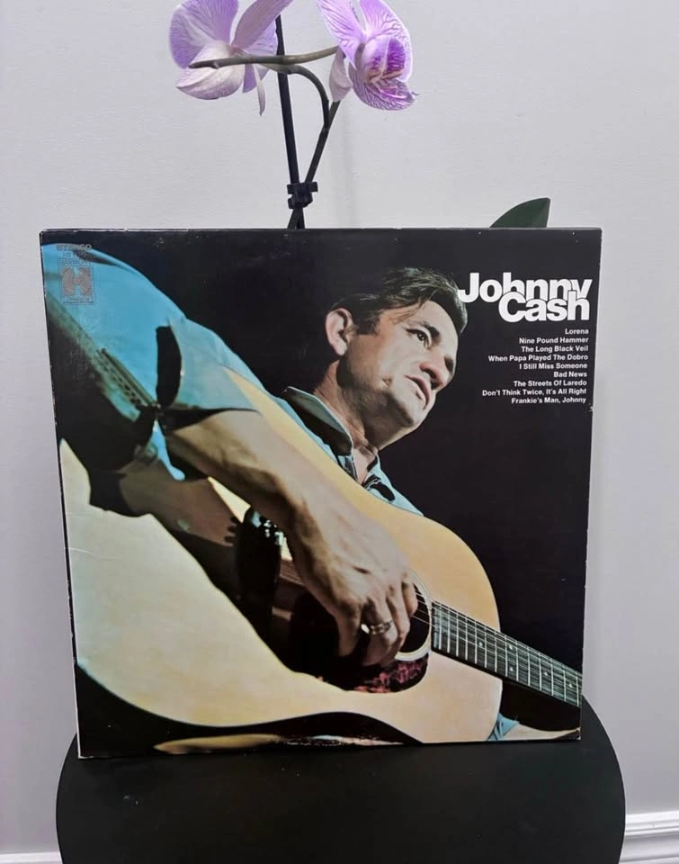 Lot of 4 Vintage Johnny Cash Records - photo 3