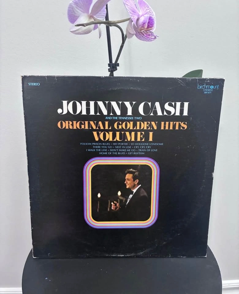 Lot of 4 Vintage Johnny Cash Records - photo 4