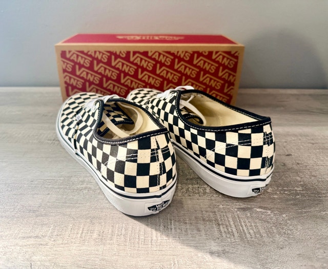 New Vans Authentic Checkerboard Shoes Sneakers Men’s 10us - photo 4
