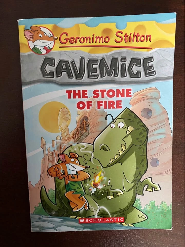 Geronimo Stilton Cavemice books set of 4 - photo 2