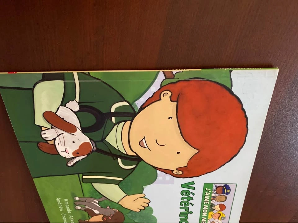 J'AIME MON METIER Vétérinaire Kids Book - photo 2