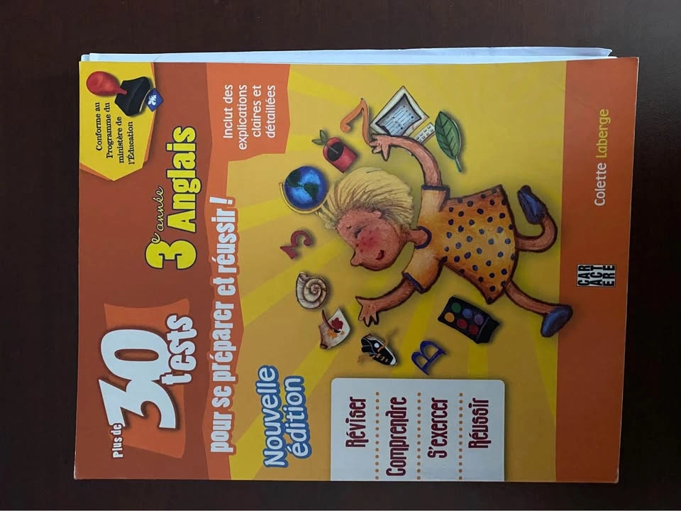 French & English School Textbooks Grades 2-6 Caractere - photo 2