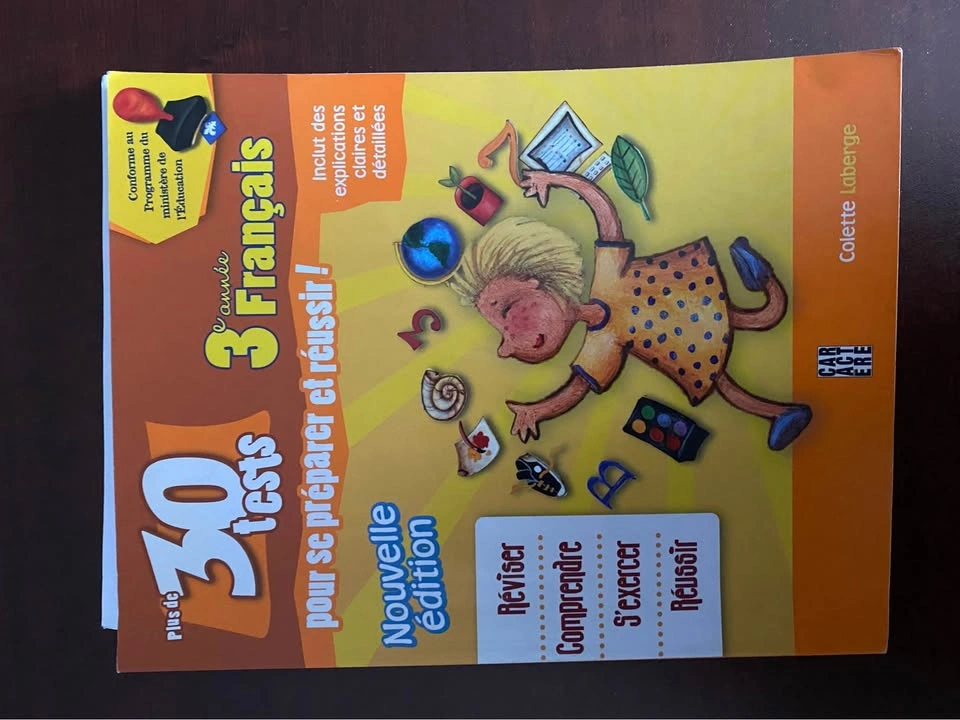 French & English School Textbooks Grades 2-6 Caractere - photo 3