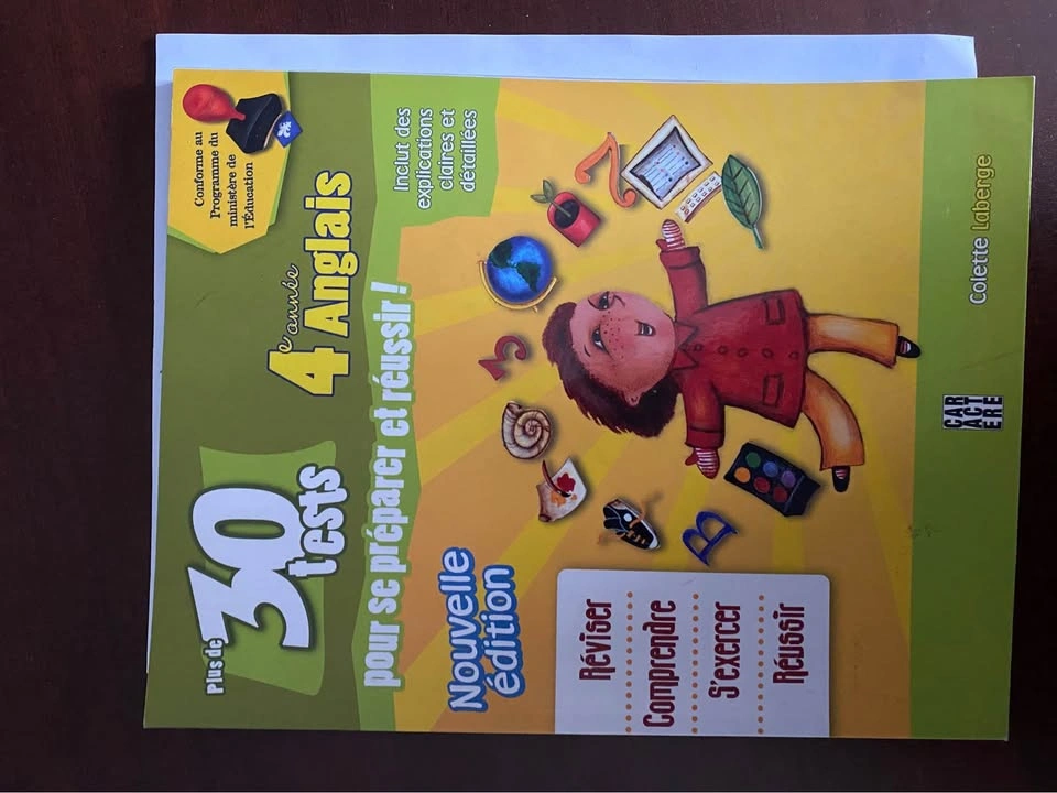 French & English School Textbooks Grades 2-6 Caractere - photo 4