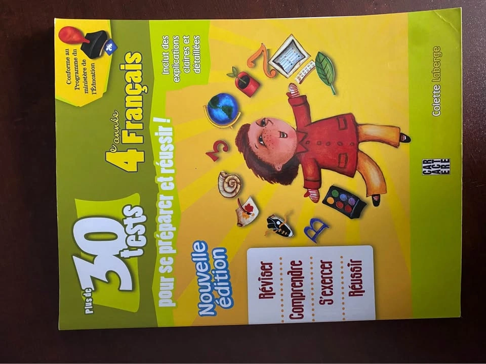 French & English School Textbooks Grades 2-6 Caractere - photo 5