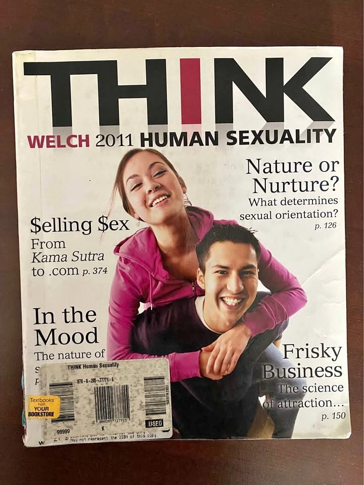 THINK Human Sexuality Textbook Welch 2011