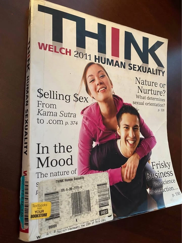 THINK Human Sexuality Textbook Welch 2011 - photo 2