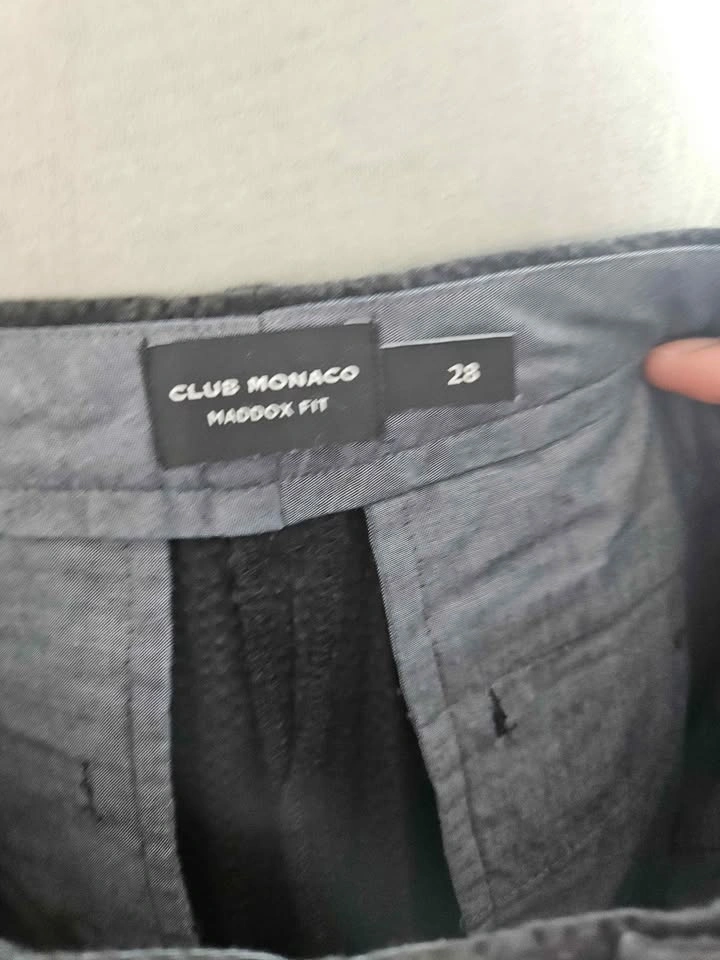 Club Monaco size 28 men's black shorts - photo 4