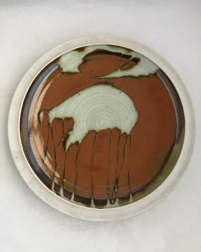 ROBIN HOPPER Signed Studio Pottery Plate, Hillsdale Pottery - photo 4
