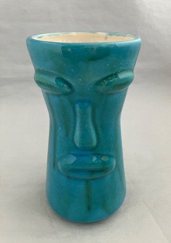 POLYNESIAN POTTERY Signed Trader Vic's "Tonga" Tiki Mug, Hawaii