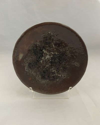 GLIT ISLAND POTTERY Lava Glazed Wall Plate, Iceland