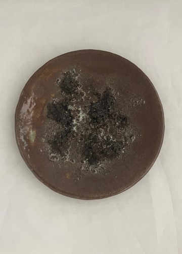 GLIT ISLAND POTTERY Lava Glazed Wall Plate, Iceland - photo 2