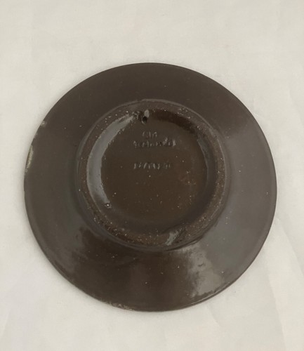 GLIT ISLAND POTTERY Lava Glazed Wall Plate, Iceland - photo 4