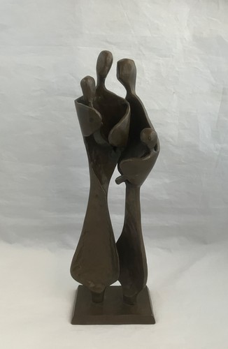 BORIS KRAMER Forged Copper "Family" Sculpture