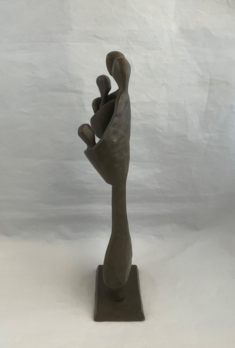 BORIS KRAMER Forged Copper "Family" Sculpture - photo 2