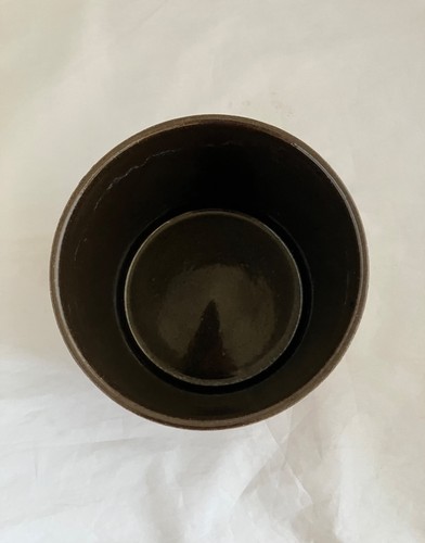 MAREI KERAMIK Mid-Century Lave Glazed "Splatter" Flower Pot - photo 5