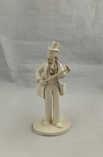 ELFRIEDE MEINDL Gentleman Figure Signed & Dated 1987